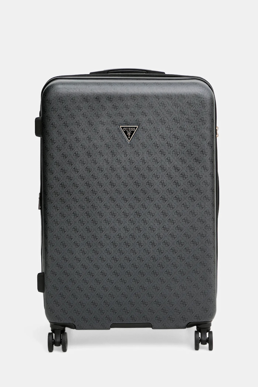 Βαλίτσα Guess JESCO χρώμα: καφέ, TWHB83 89988