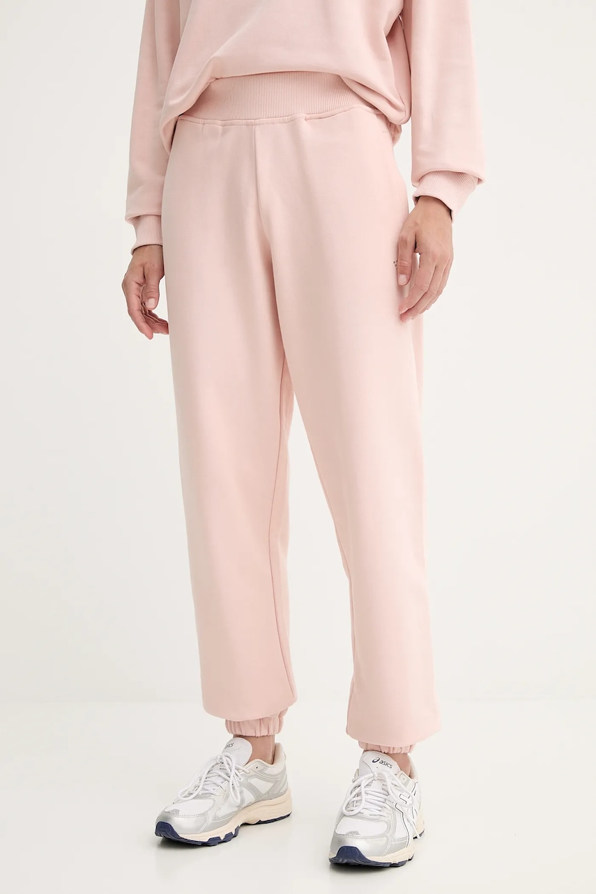 Βαμβακερό παντελόνι Guess PRIMULA χρώμα: πορτοκαλί, V5YB17 KCRP0