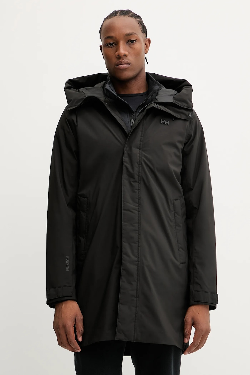 Μπουφάν Helly Hansen MUNICH χρώμα: μαύρο, 53541