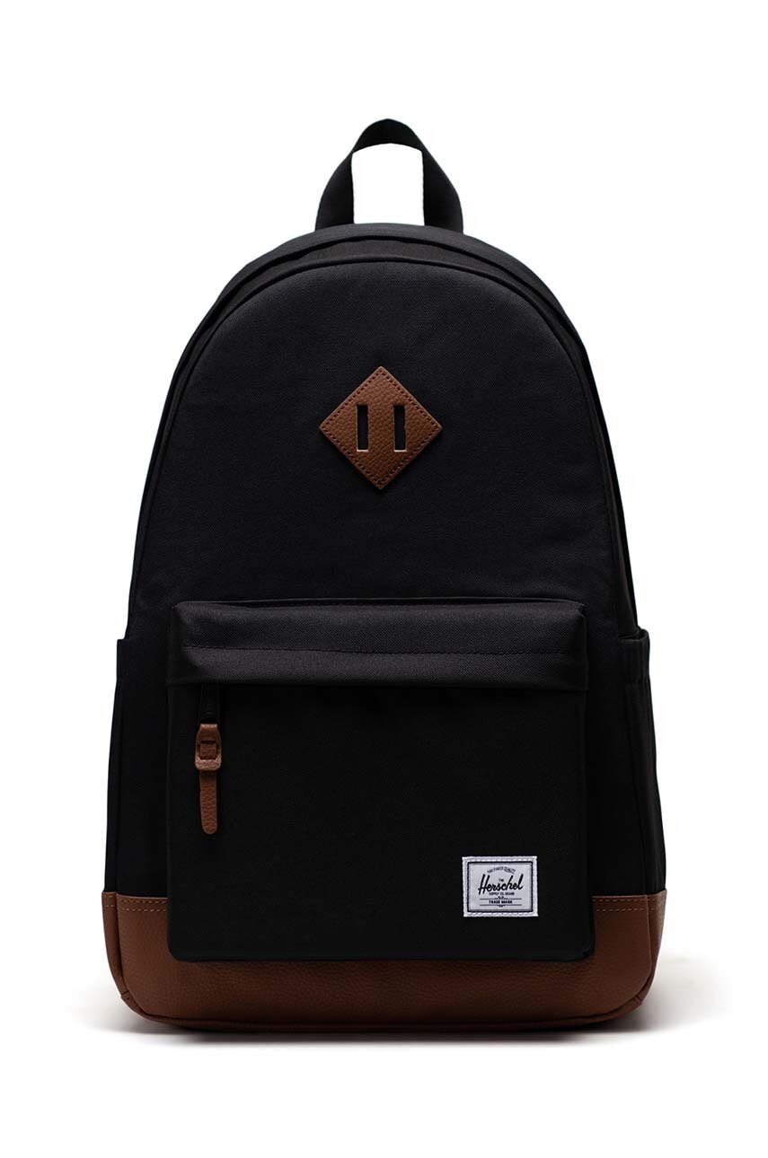 Σακίδιο πλάτης Herschel 11383-00055-OS Heritage Backpack χρώμα: μαύρο