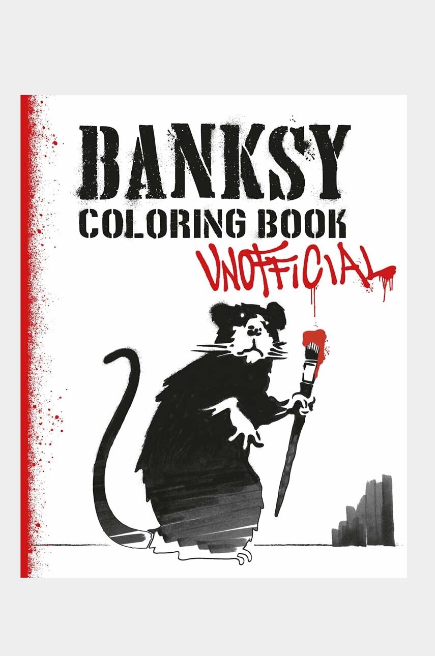 Βιβλίο με σελίδες χρωματισμού home & lifestyle Banksy Coloring Book by Magnus Frederiksen