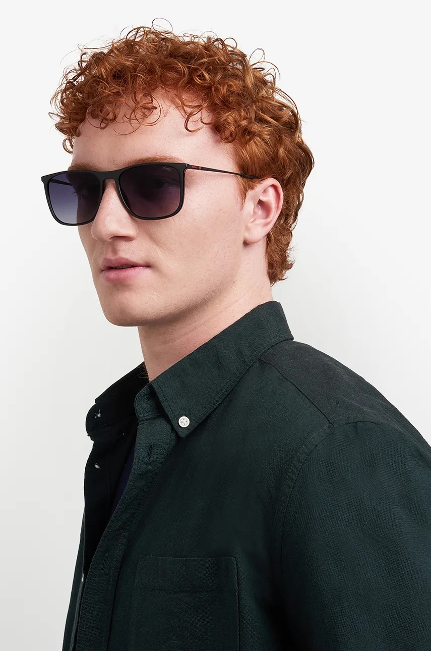 Γυαλιά ηλίου HUGO χρώμα: μαύρο, HG 1319/S