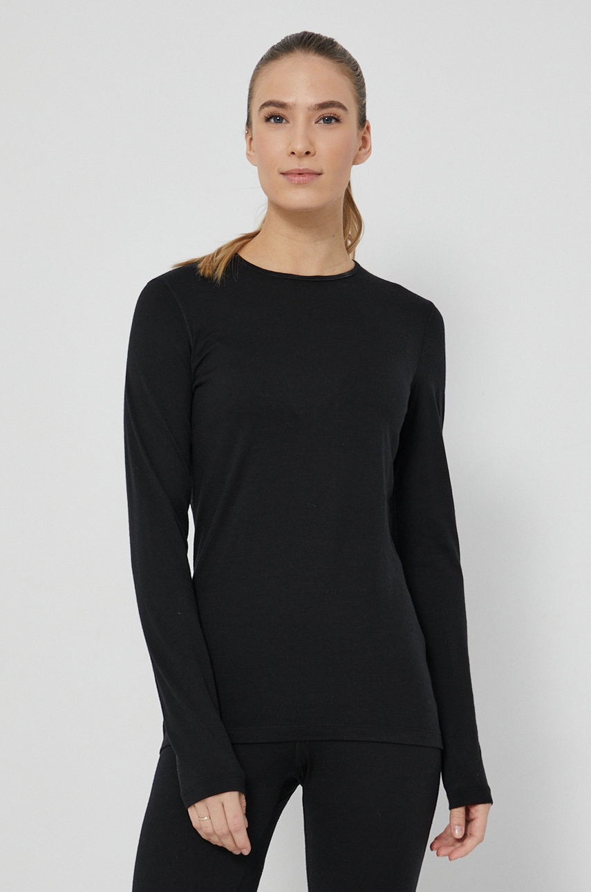 Μάλλινα ισοθερμικά Icebreaker χρώμα: μαύρο