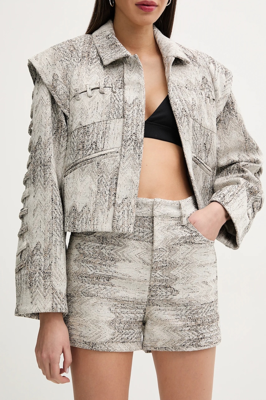 Σορτς IRO χρώμα: μπεζ, WP30MONIA