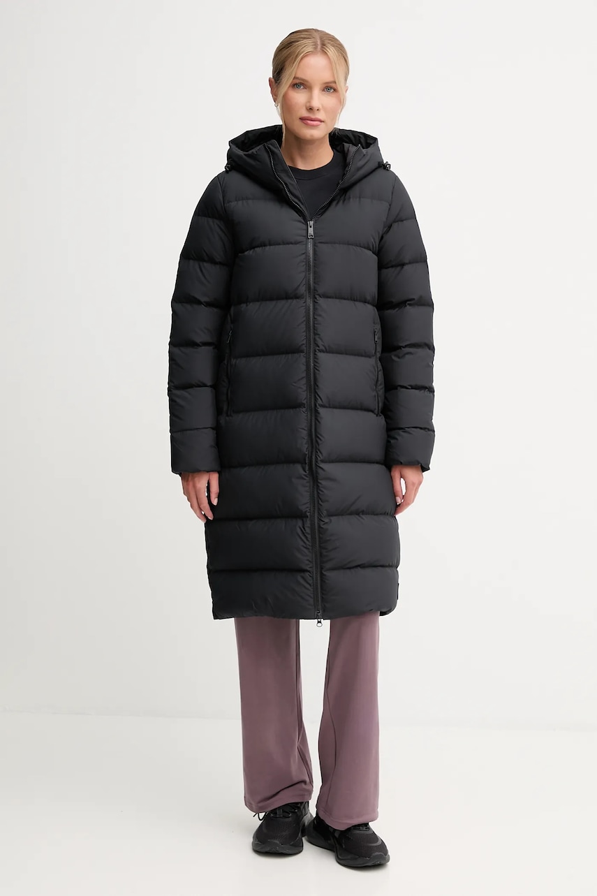 Μπουφάν με επένδυση από πούπουλα Jack Wolfskin Frozen Palace χρώμα: γκρι, 1204133
