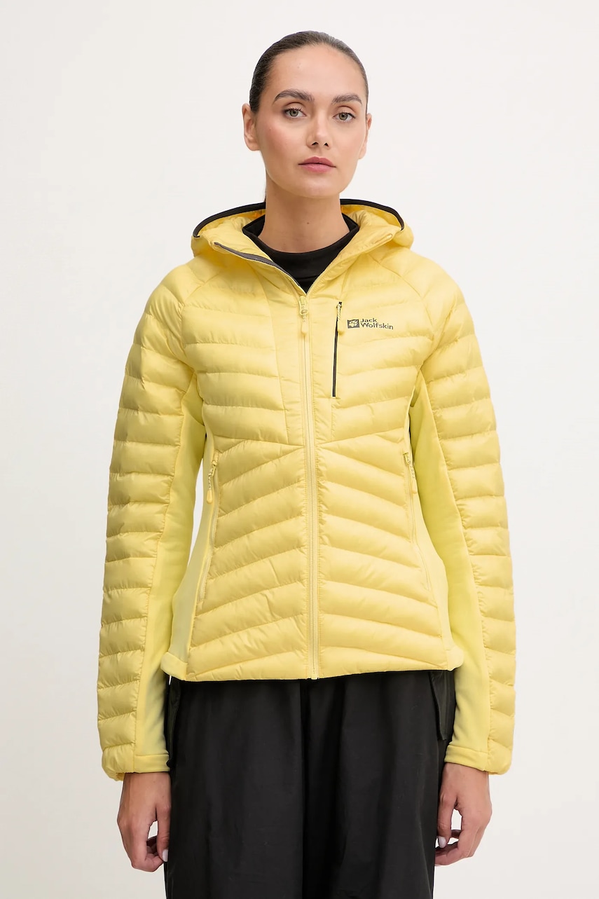 Αθλητικό μπουφάν Jack Wolfskin Routeburn Pro χρώμα: ροζ, 1207192