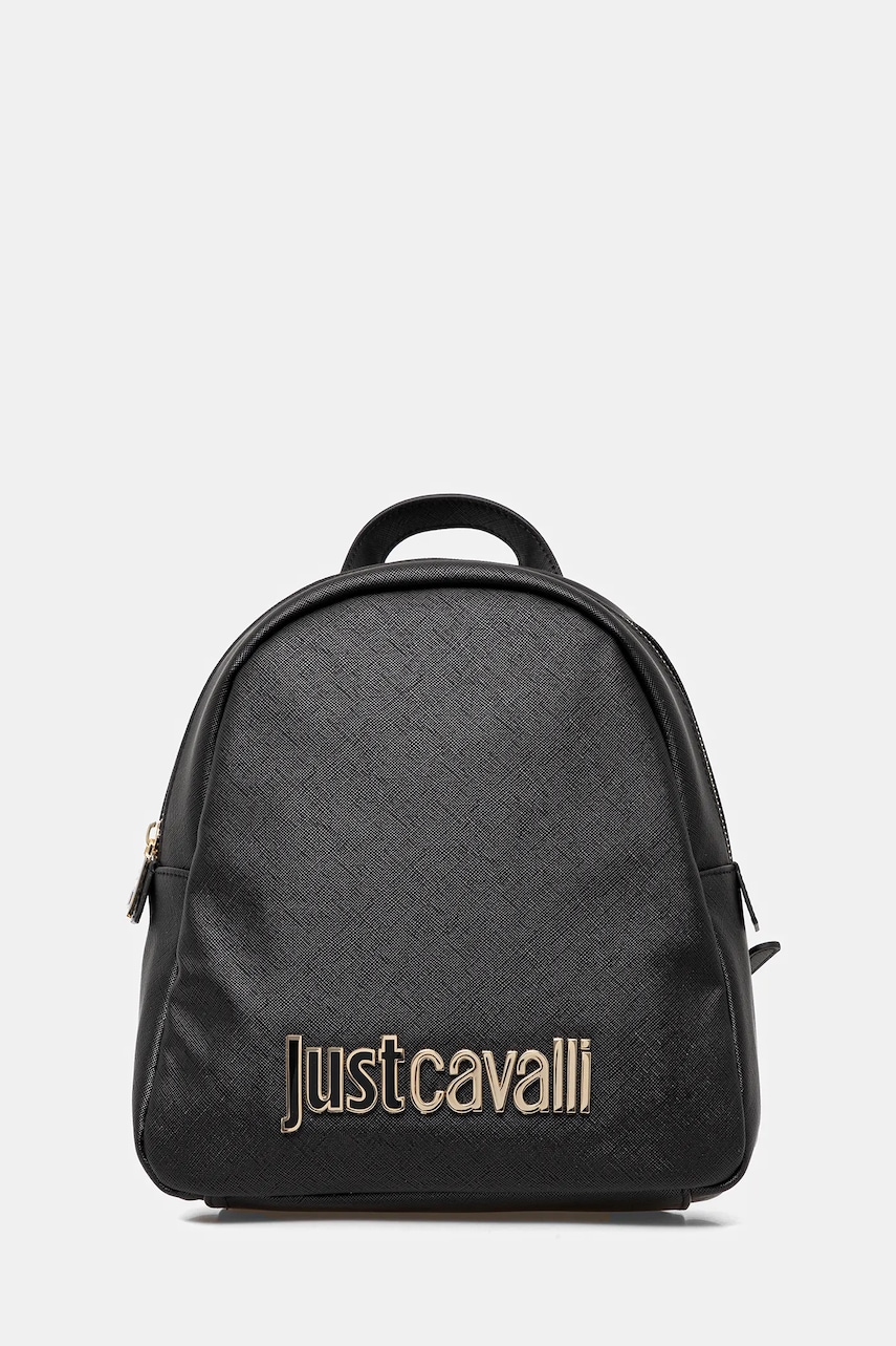Σακίδιο πλάτης Just Cavalli χρώμα: μαύρο, 78RA4BBD ZS766