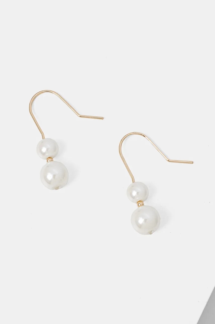 Σκουλαρίκια Lauren Ralph Lauren PE PEARL DBL DROP 14G00852