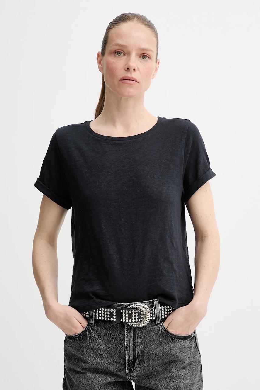 Βαμβακερό μπλουζάκι Levi's χρώμα: μπεζ