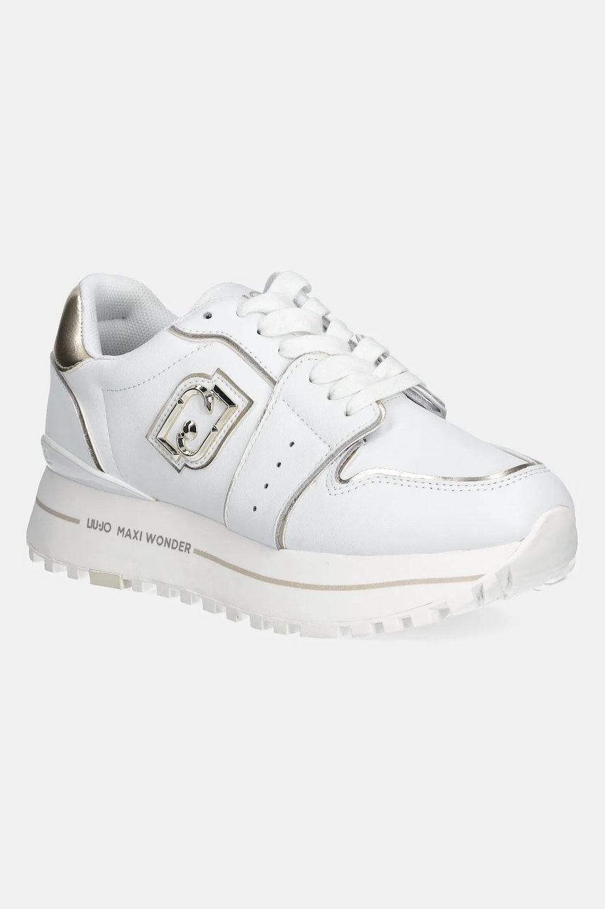 Αθλητικά Liu Jo LIU JO MAXI WONDER 85 χρώμα: άσπρο, BA5029PX179S1052