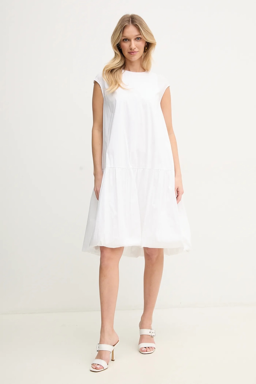 Φόρεμα Liviana Conti χρώμα: άσπρο, L5SK73