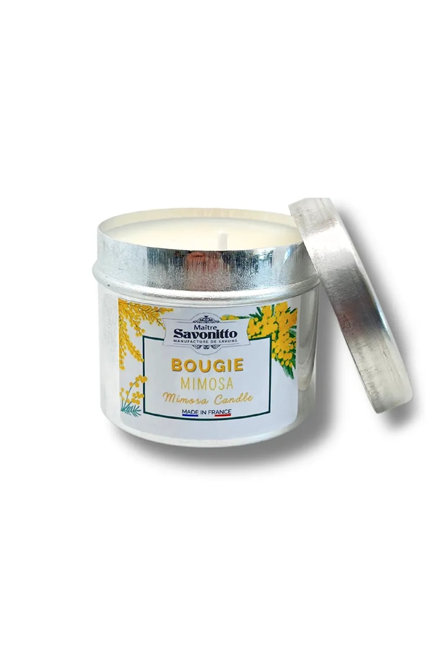 Αρωματικό κερί σόγιας Maitre Savonitto Mimosa 100 g χρώμα: πολύχρωμο