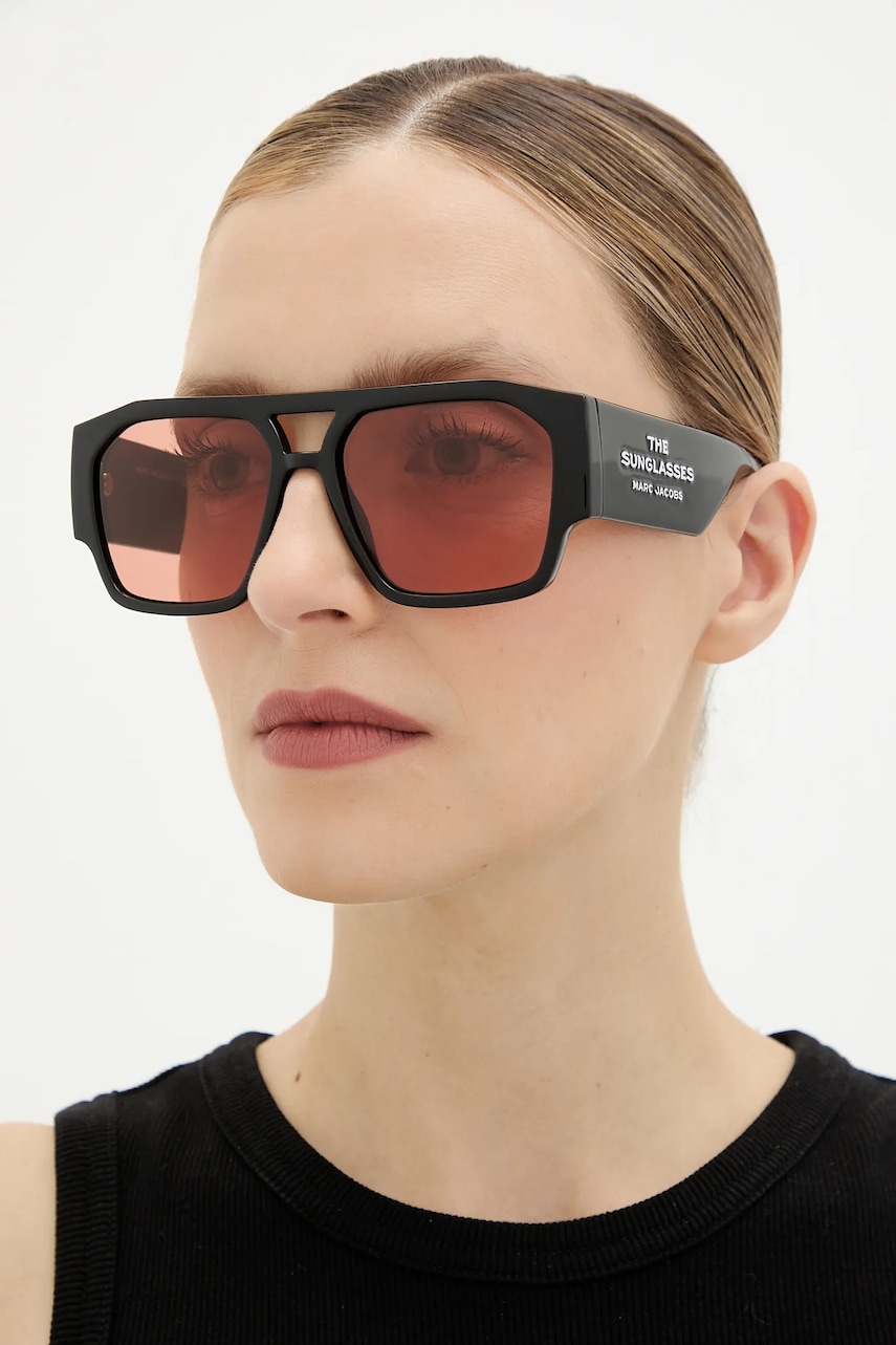Γυαλιά ηλίου Marc Jacobs χρώμα: μαύρο, MARC 860/S