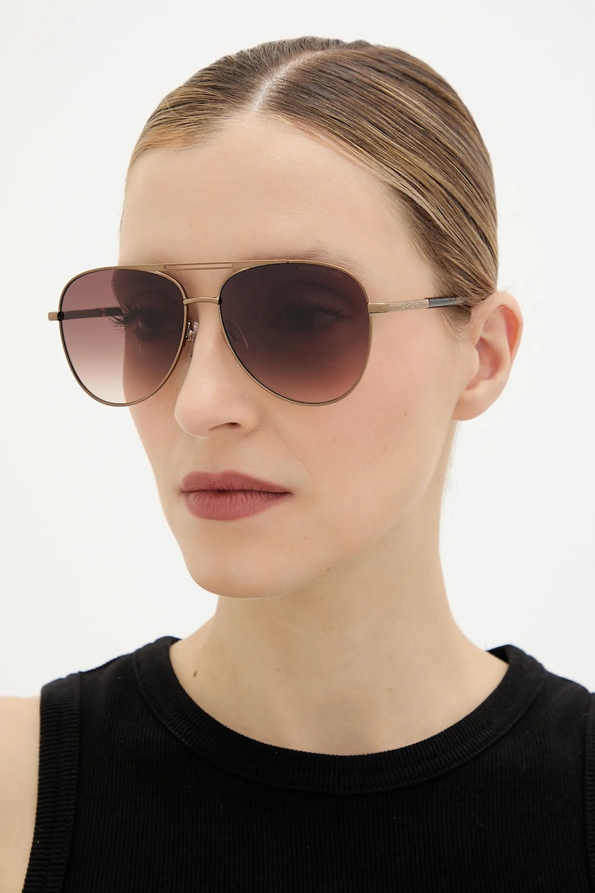 Γυαλιά ηλίου Marc Jacobs χρώμα: καφέ, MARC 865/S