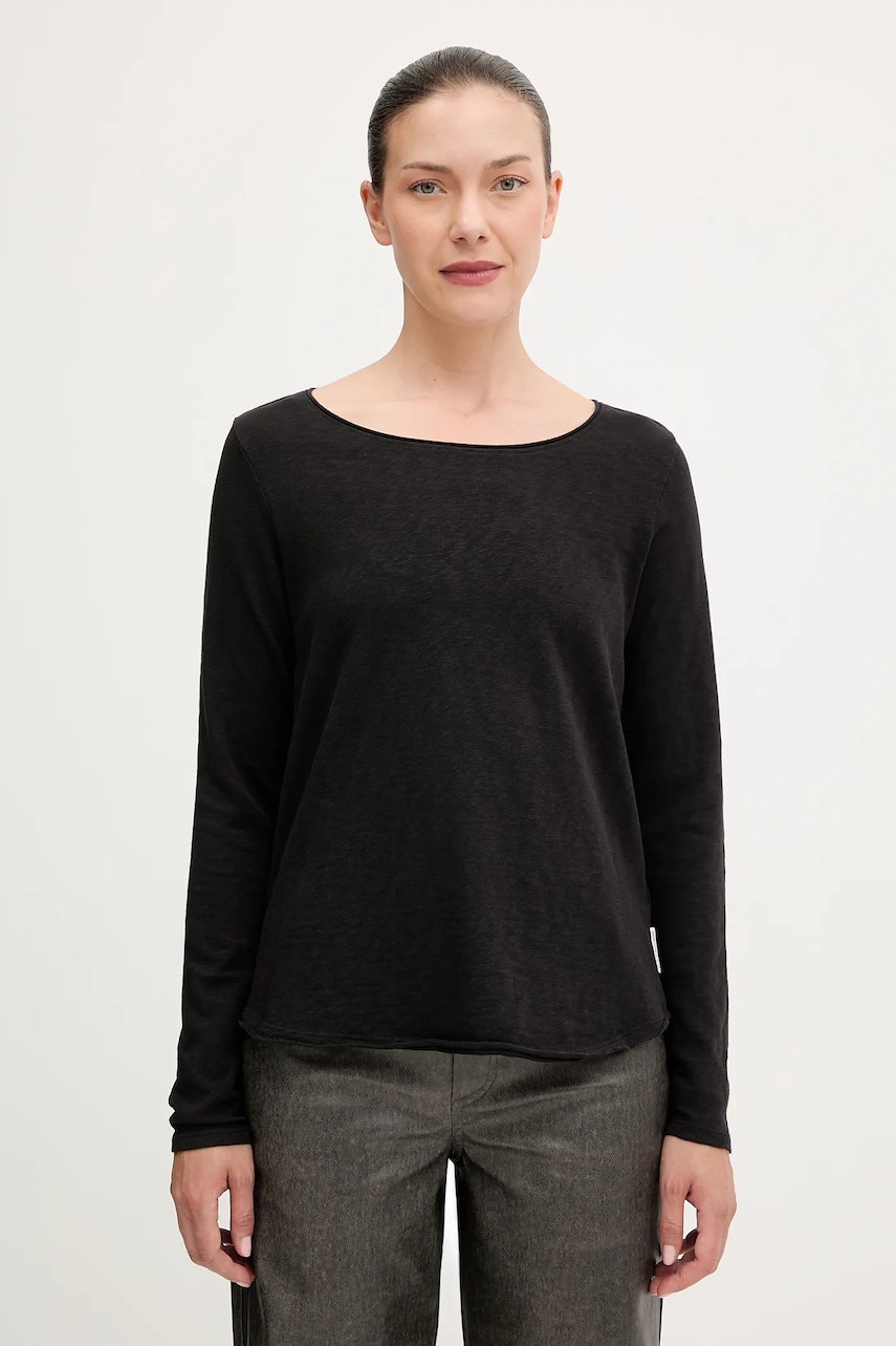 Marc O'Polo βαμβακερή μπλούζα με μακριά μανίκια