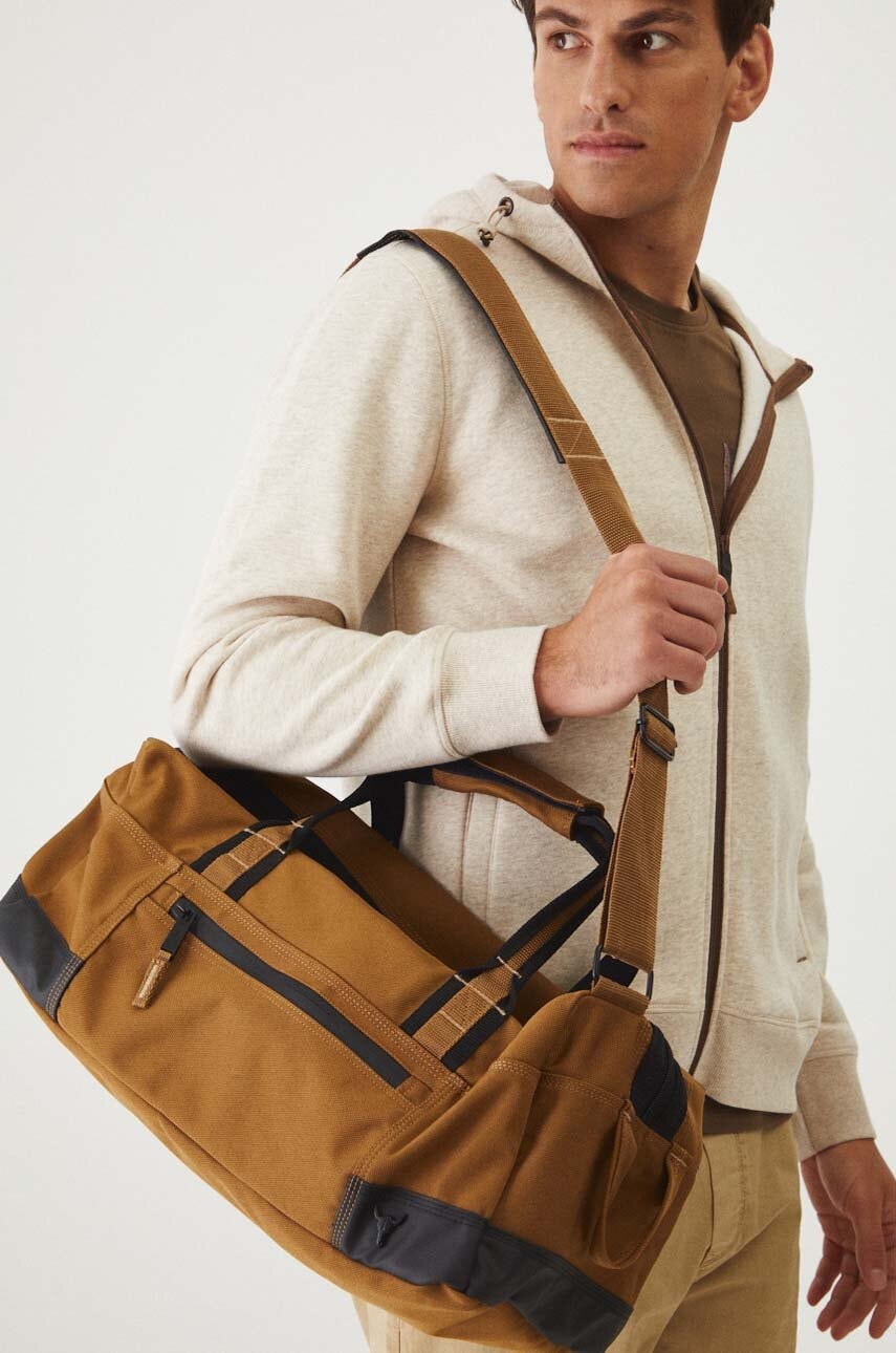 Τσάντα Medicine χρώμα: καφέ