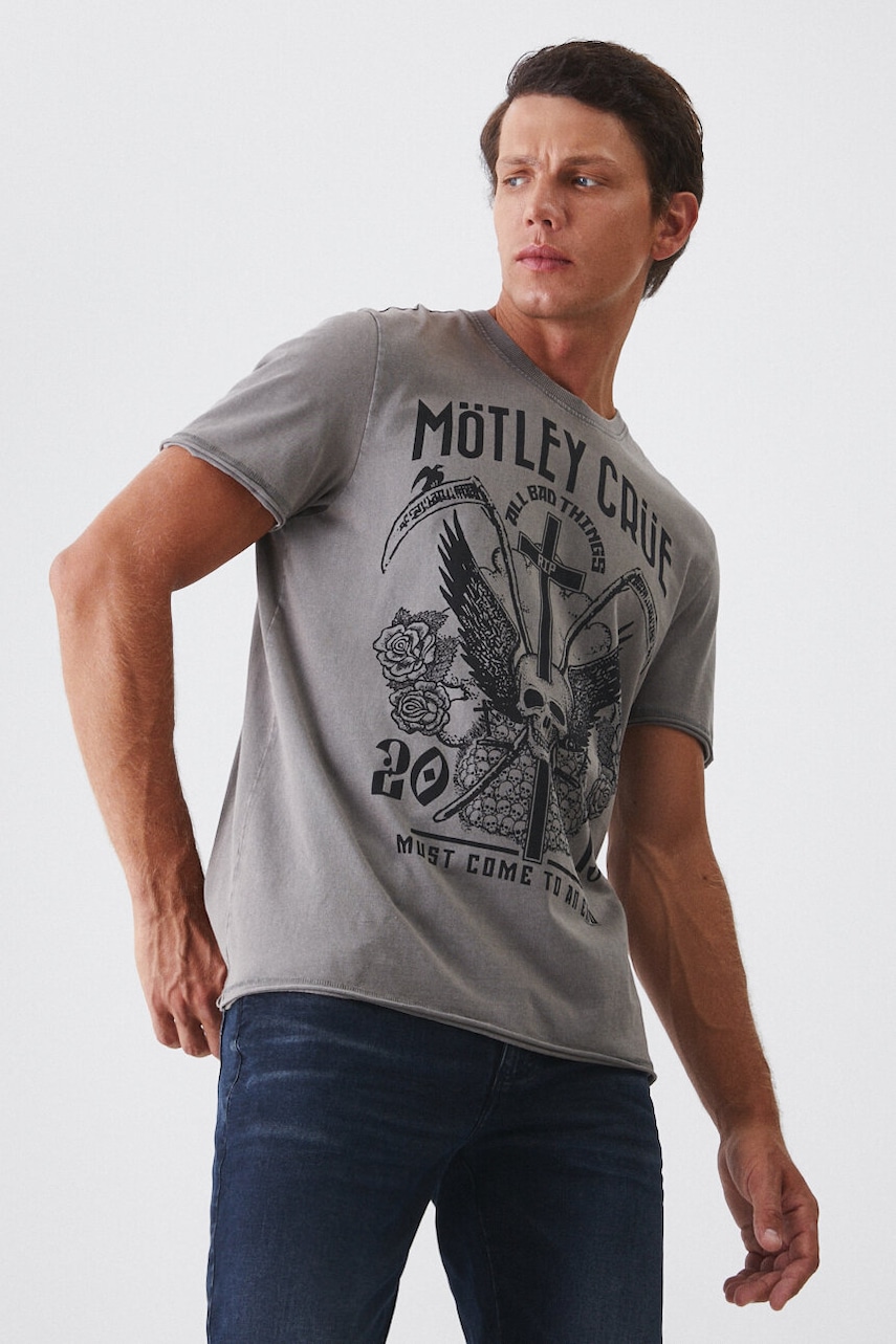 Βαμβακερό μπλουζάκι Medicine ανδρικά, χρώμα: γκρι