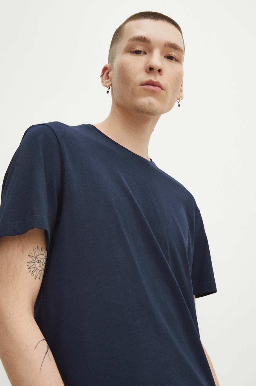 Βαμβακερό μπλουζάκι Medicine ανδρικά, χρώμα: ναυτικό μπλε