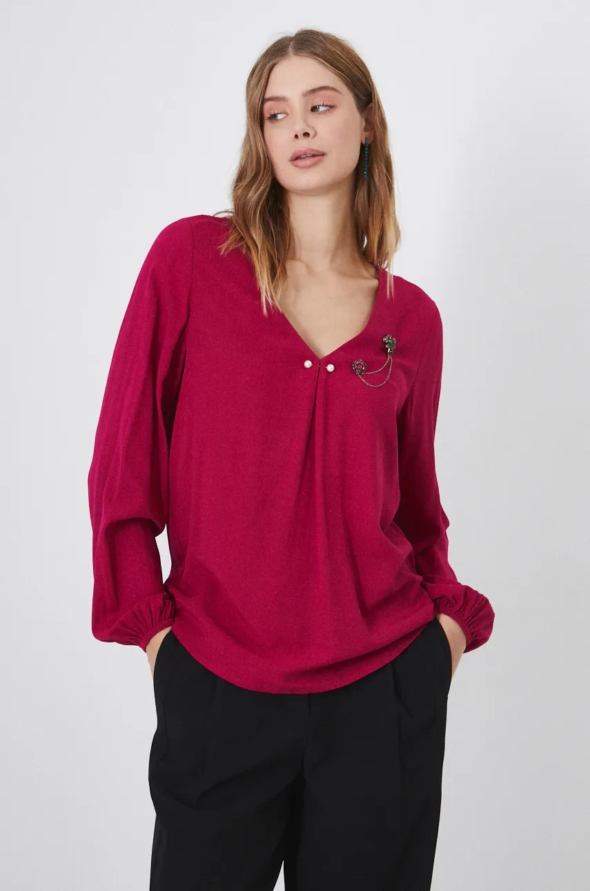 Μπλουζάκι Medicine χρώμα: ροζ