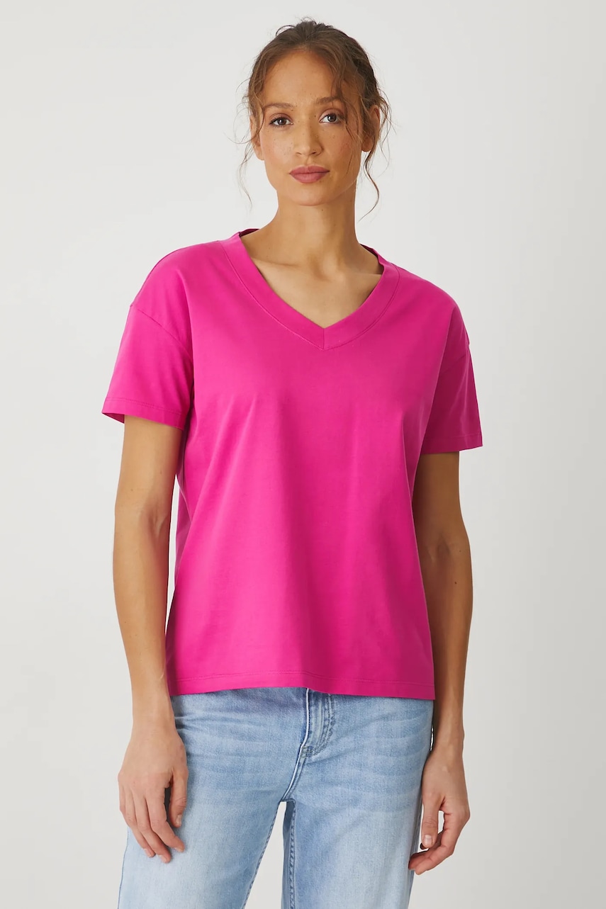 Βαμβακερό μπλουζάκι Medicine χρώμα: ροζ