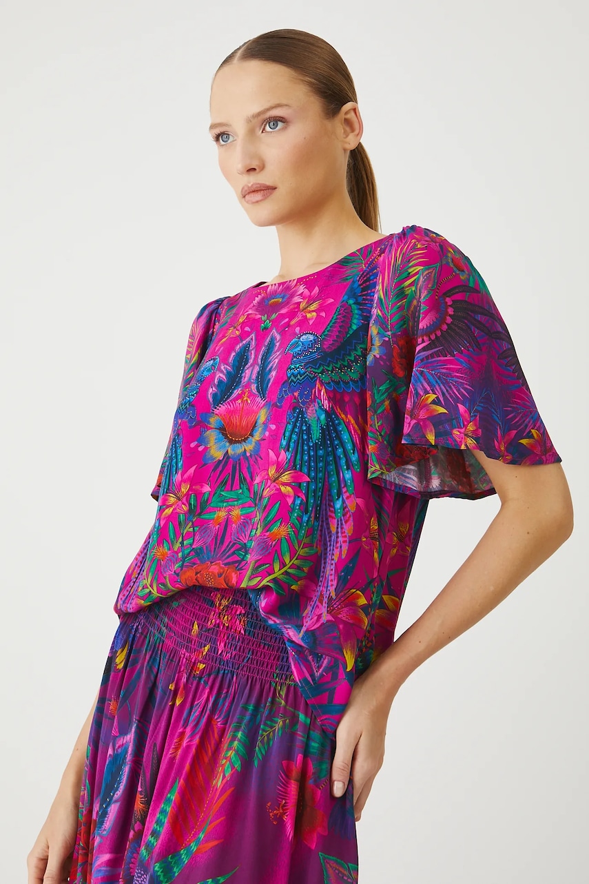 Μπλουζάκι Medicine χρώμα: ροζ