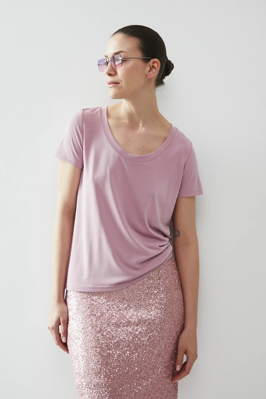 Μπλουζάκι Medicine χρώμα: ροζ