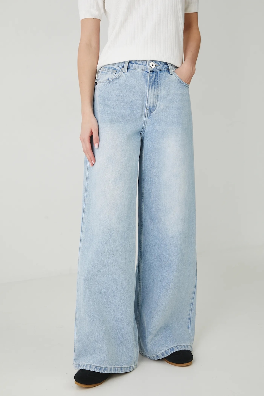 Βαμβακερό τζιν Medicine χρώμα: μπλε