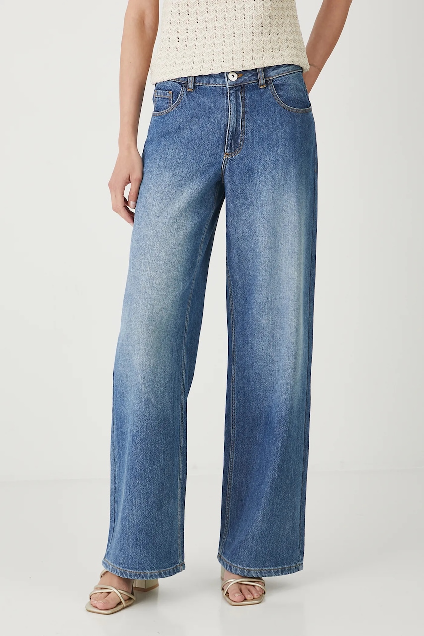 Βαμβακερό τζιν Medicine χρώμα: μπλε