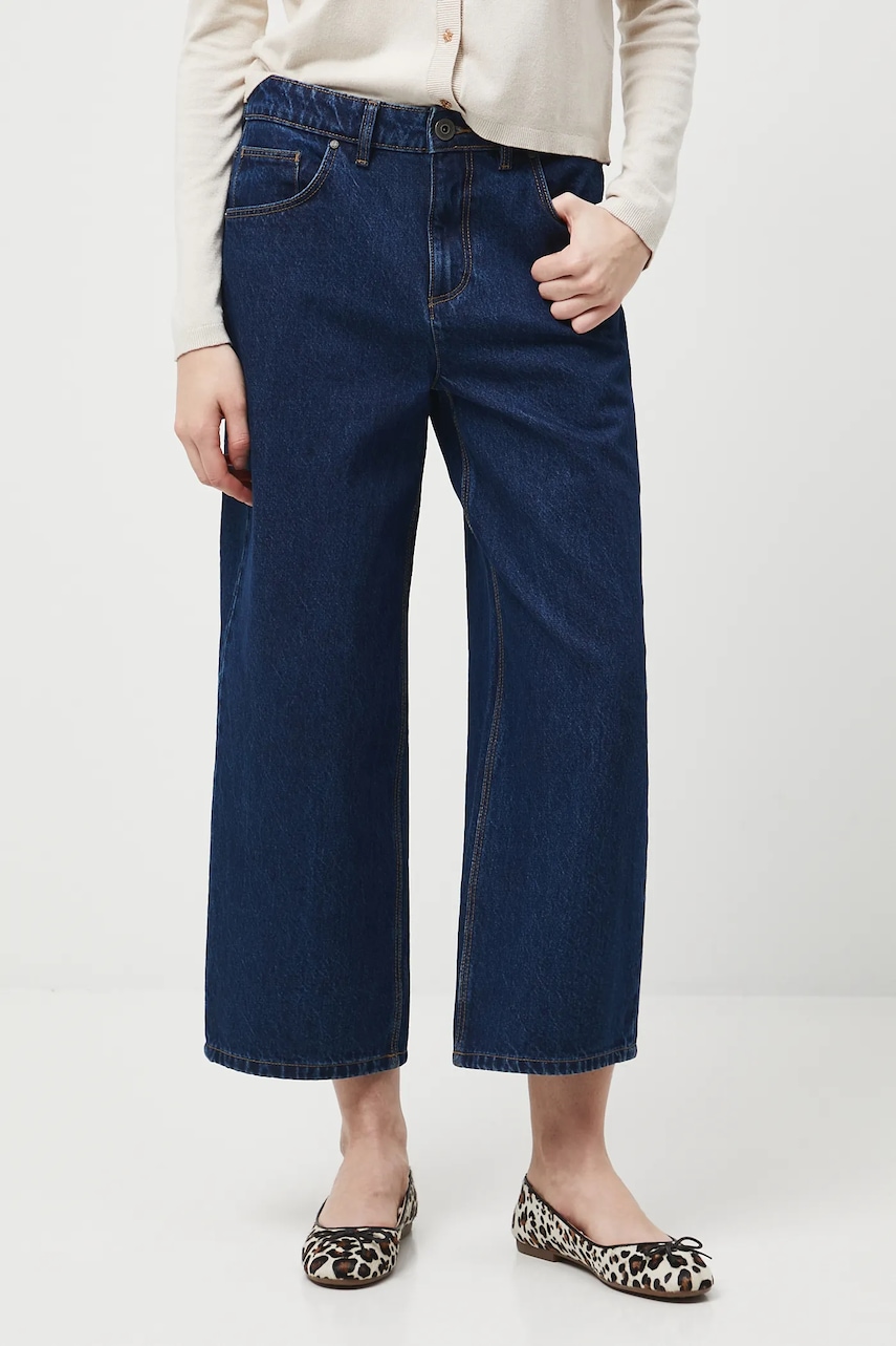 Βαμβακερό τζιν Medicine χρώμα: ναυτικό μπλε