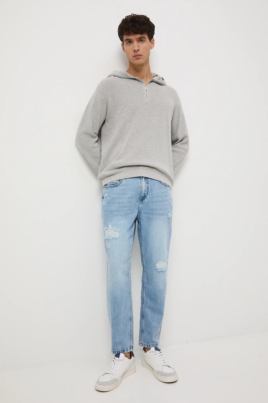 Βαμβακερό τζιν Medicine ανδρικό, χρώμα: μπλε