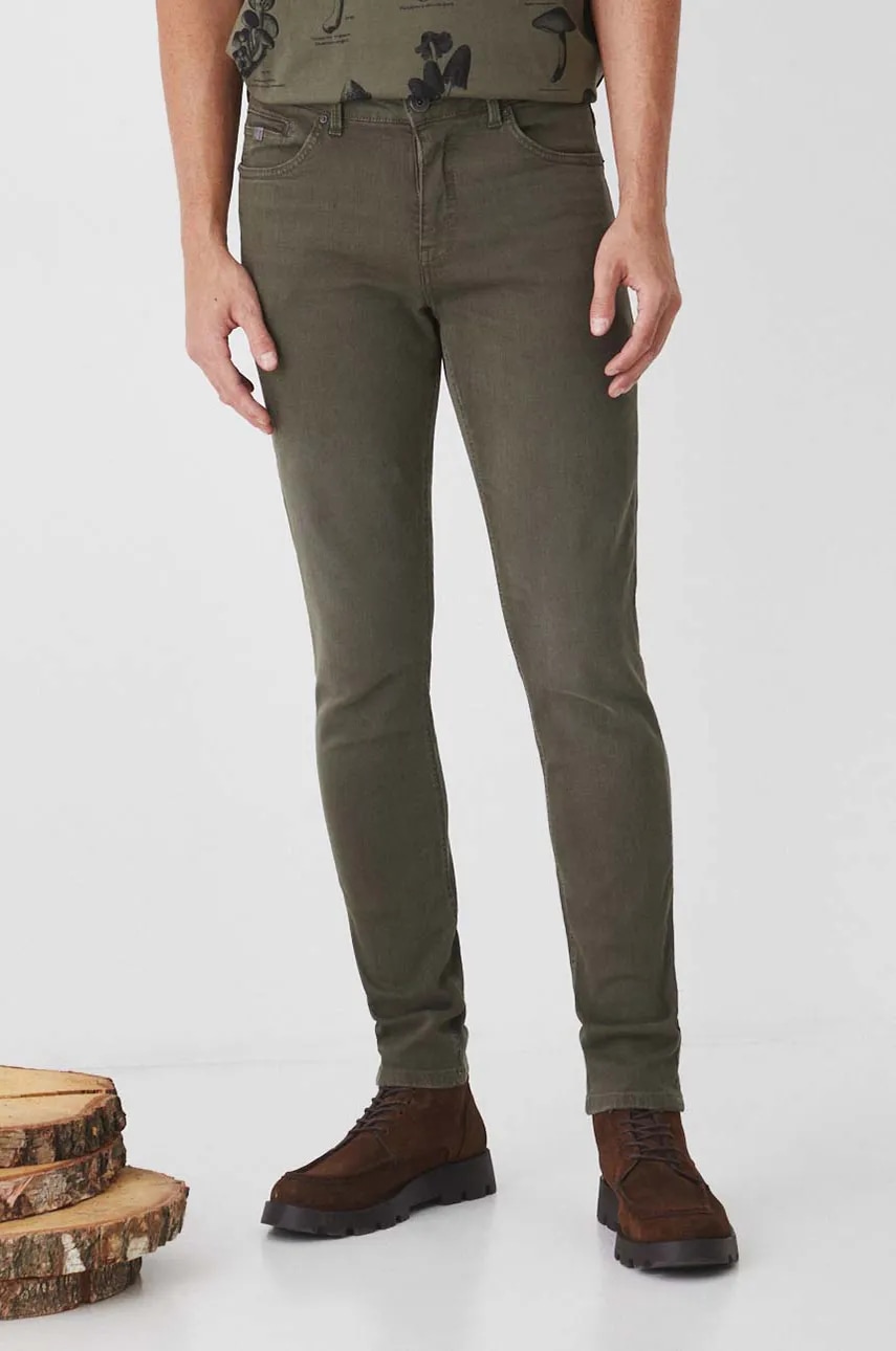 Τζιν παντελόνι Medicine χρώμα: πράσινο