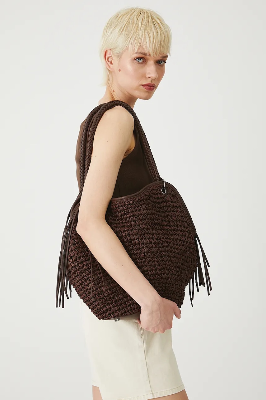 Τσάντα Medicine χρώμα: καφέ