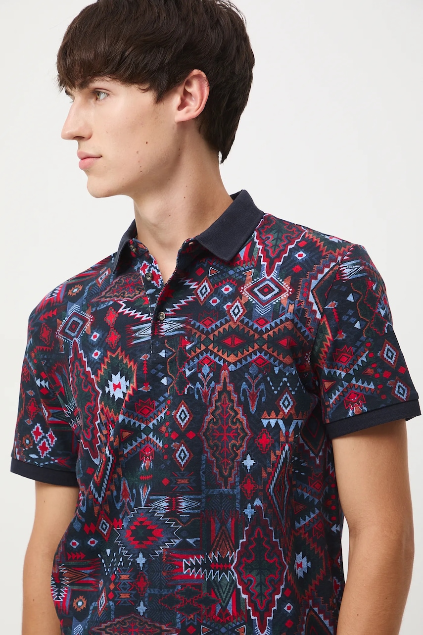 Πόλο Medicine χρώμα: ναυτικό μπλε