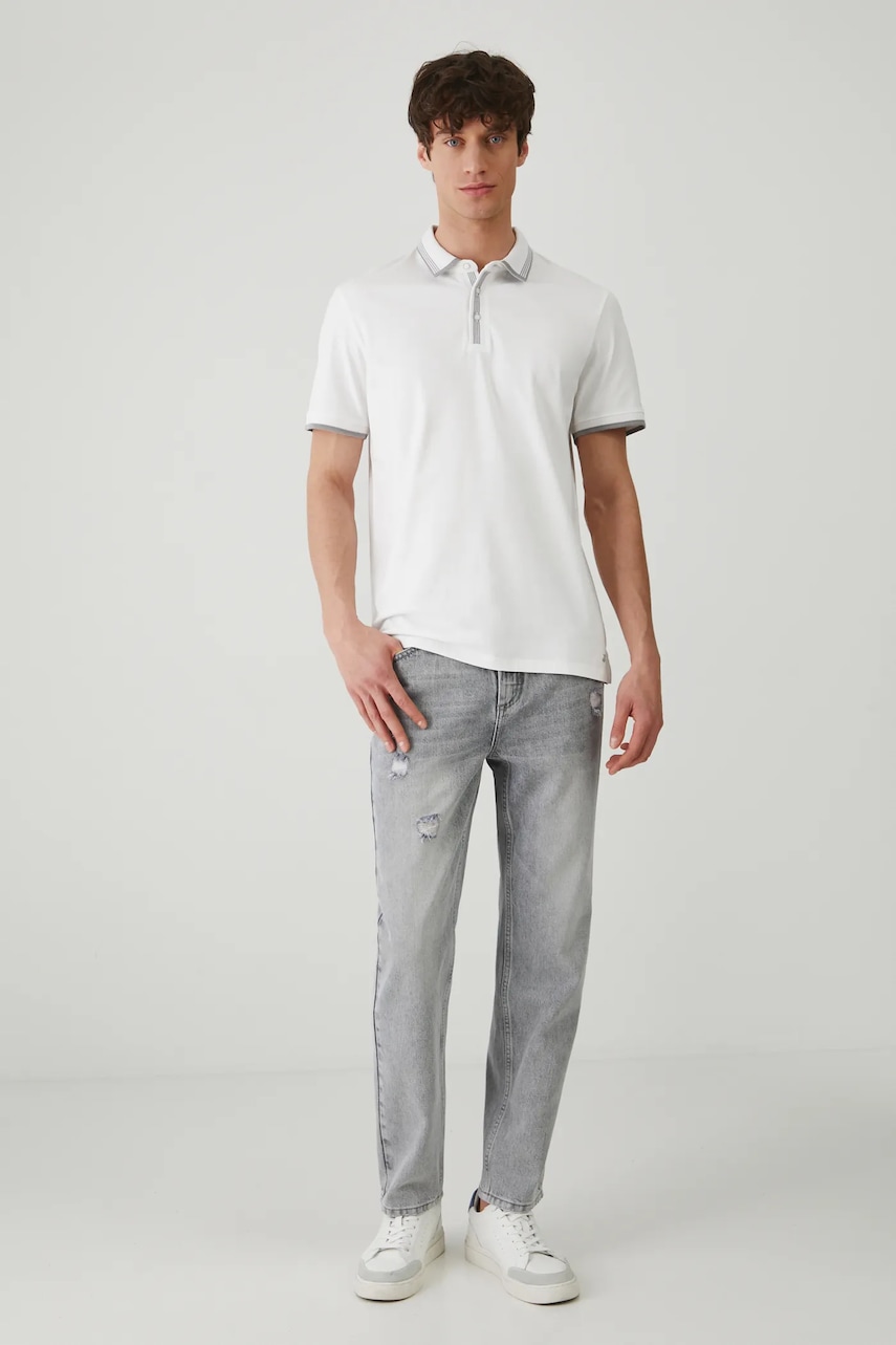 Πόλο Medicine χρώμα: άσπρο