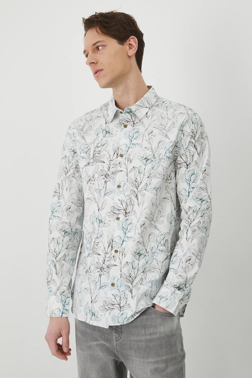 Πουκάμισο Medicine χρώμα: άσπρο