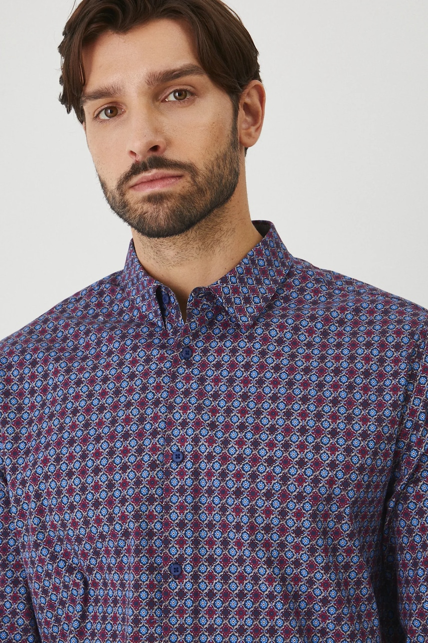 Πουκάμισο Medicine χρώμα: πολύχρωμο