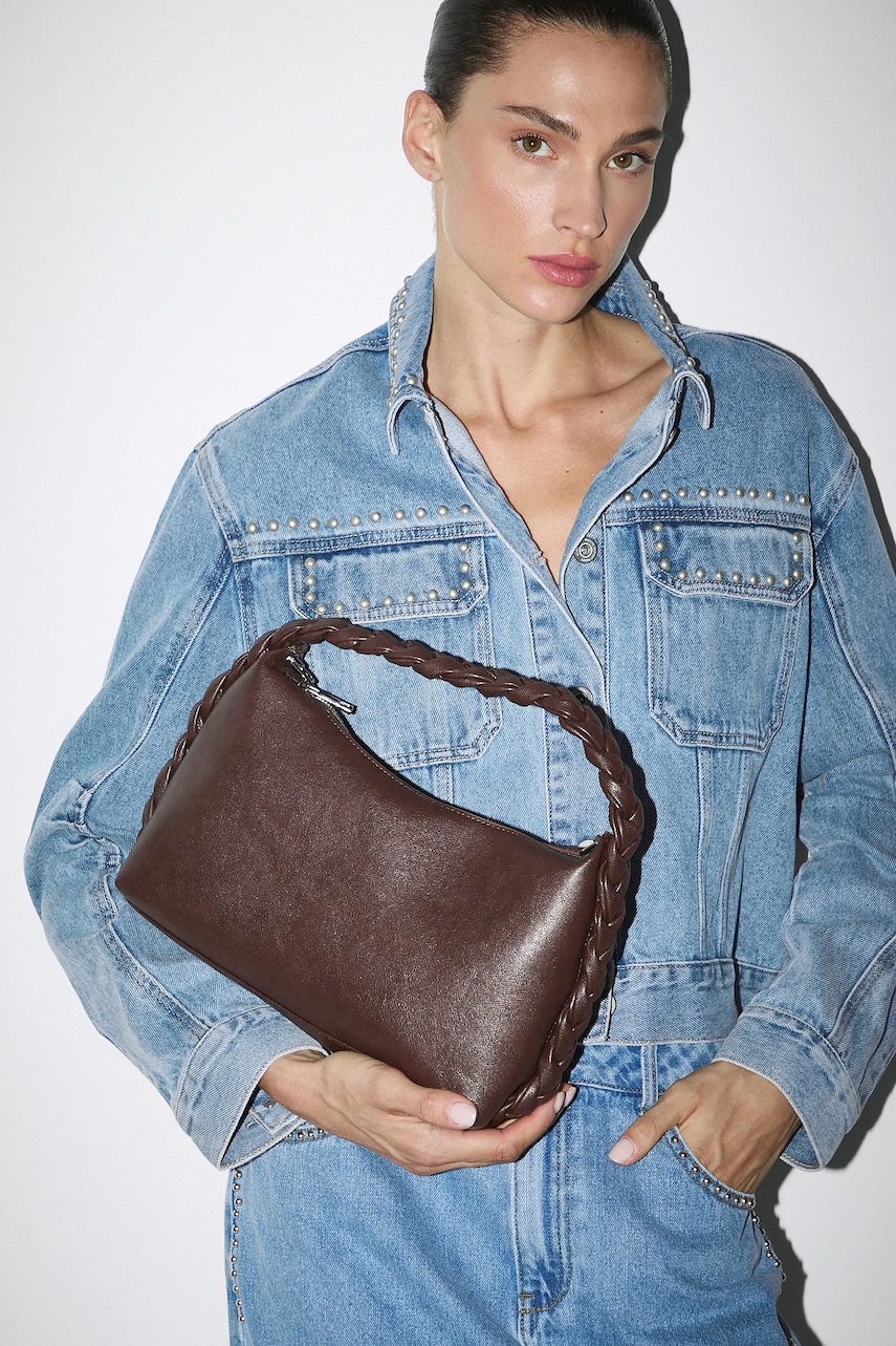 Τσάντα Medicine χρώμα: καφέ