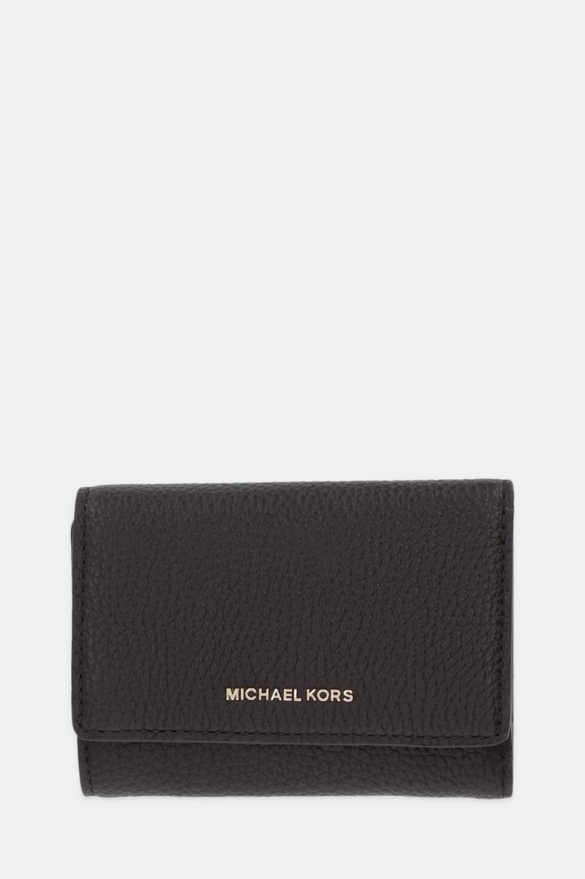 Δερμάτινο πορτοφόλι MICHAEL Michael Kors BRYANT χρώμα: καφέ, 32S5GYTP1L
