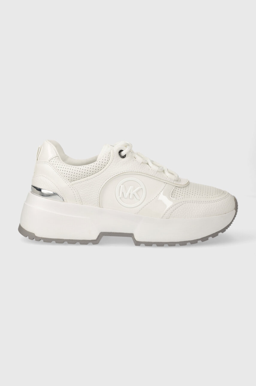 Αθλητικά MICHAEL Michael Kors Percy χρώμα: άσπρο, 43H3PCFS1L