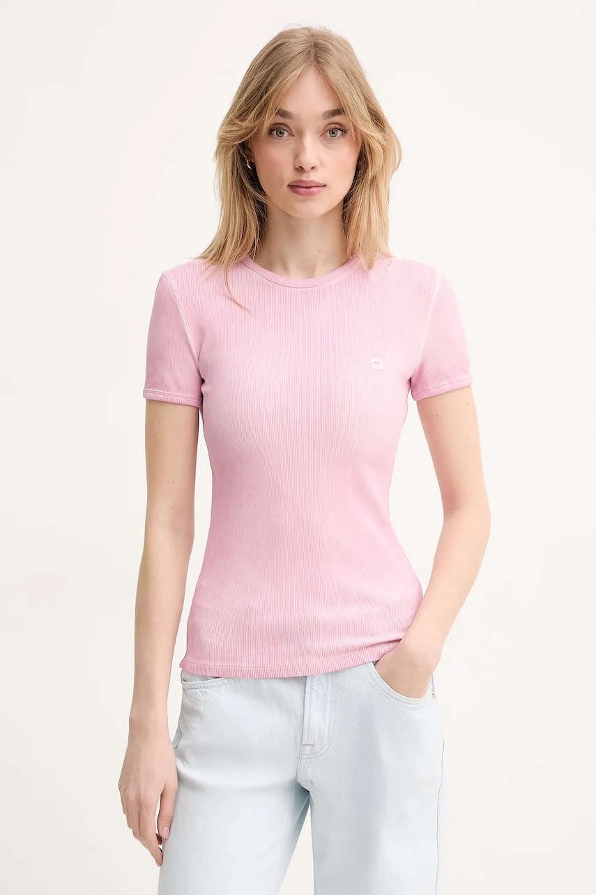 Μπλουζάκι Miss Sixty χρώμα: ροζ, 6S2SJ44500