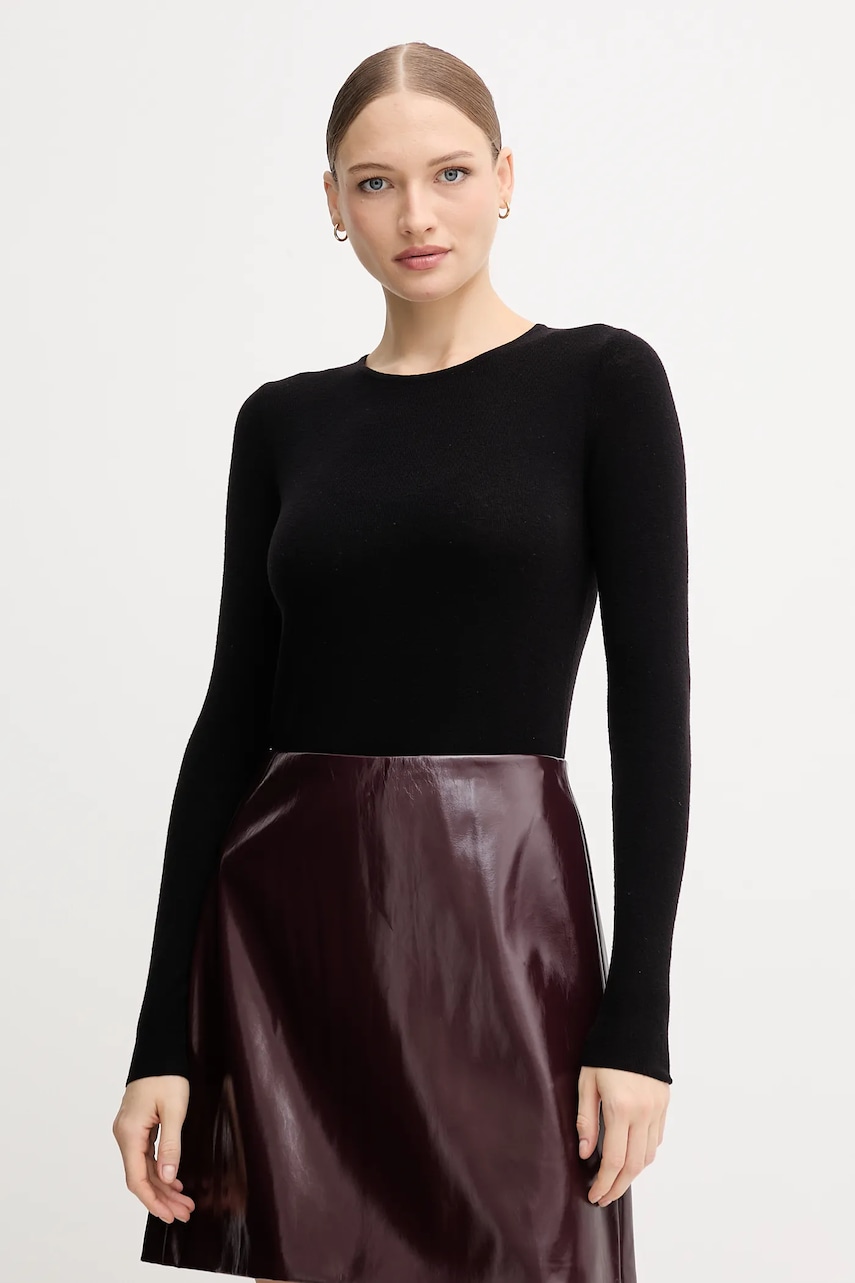 Μάλλινο πουλόβερ Mos Mosh χρώμα: καφέ, 168080