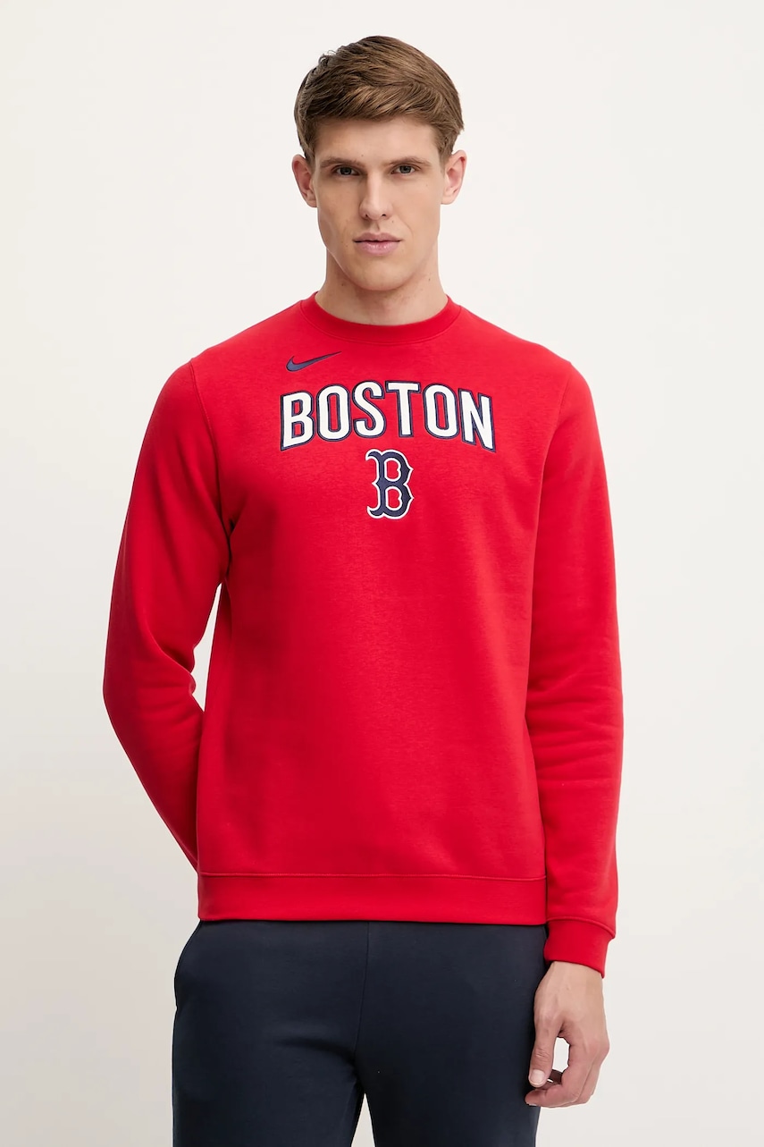 Μπλούζα Nike Boston Red Sox χρώμα: κόκκινο, NKPU-163N-BQ-LYA