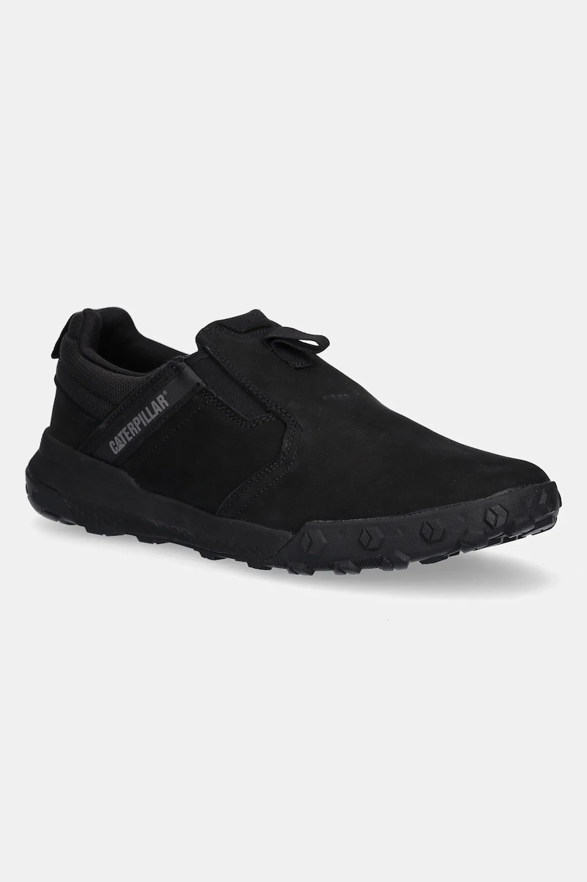 Nubuck sneakers CAT Footwear HEX READY SLIP ON χρώμα: μαύρο, P726106