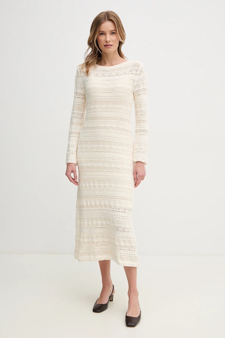 Φόρεμα OUI χρώμα: μπεζ, 92408