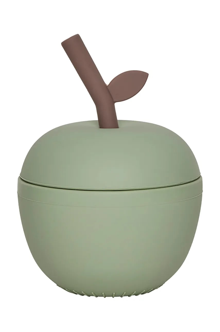 Κύπελλο με καπάκι OYOY Apple Cup