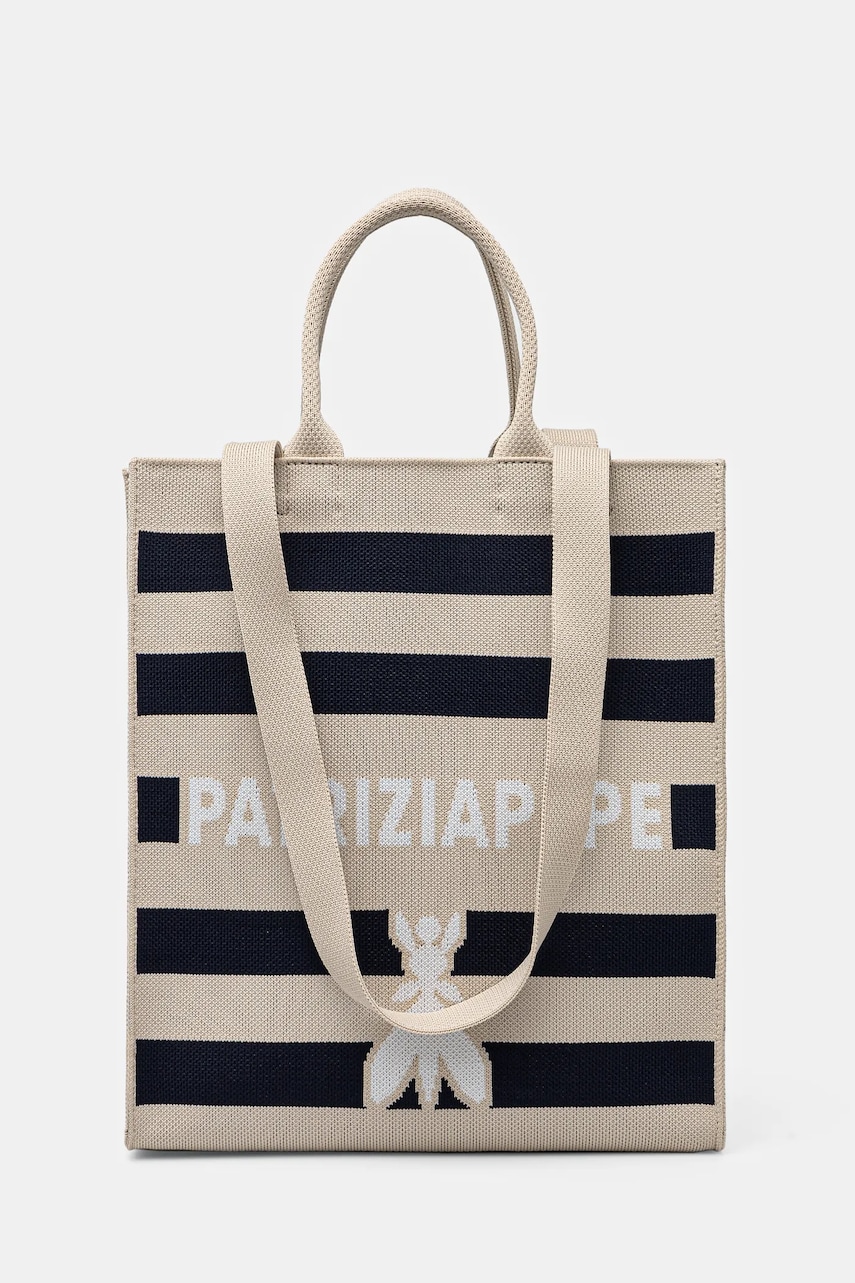 Τσάντα Patrizia Pepe χρώμα: ναυτικό μπλε, 2B0123 K264