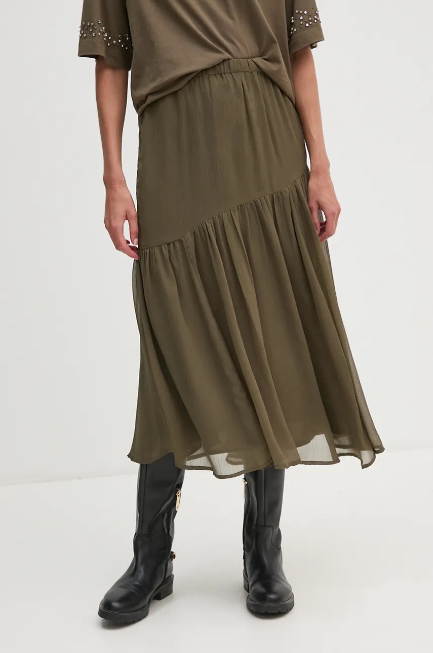 Φούστα Pepe Jeans REJOICE χρώμα: πράσινο, PL901160