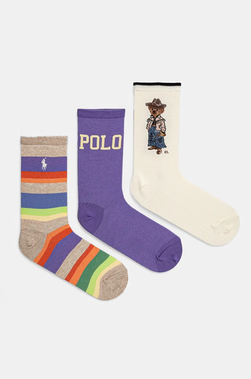 Κάλτσες Polo Ralph Lauren 3-pack 455955248
