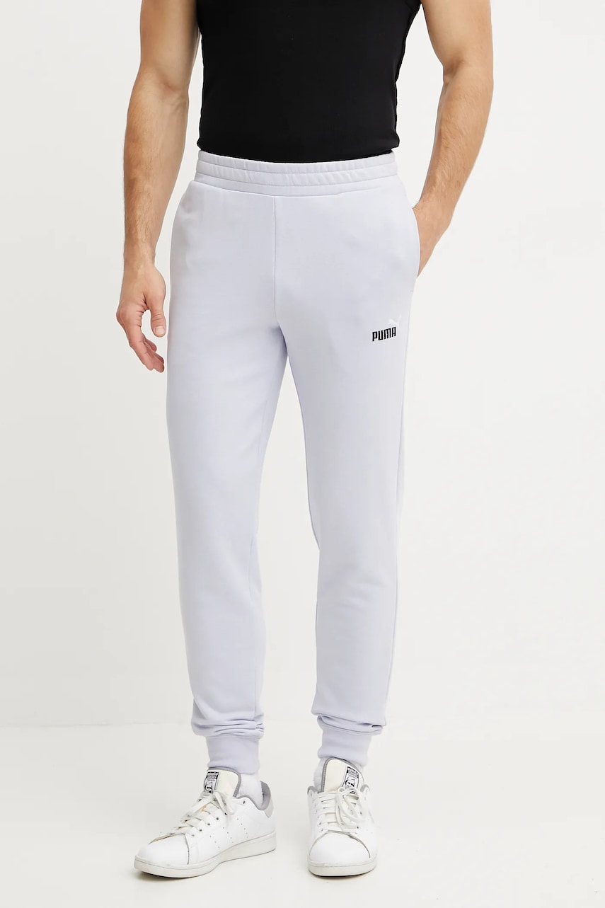 Παντελόνι φόρμας Puma χρώμα: μπλε, 684714