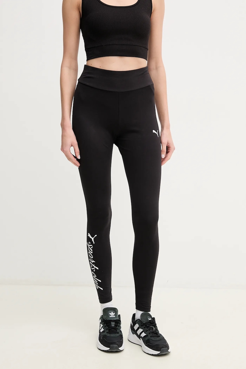 Κολάν Puma χρώμα: μαύρο, 685036